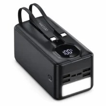 پاوربانک ۵۰۰۰۰ میلی‌آمپر ویکو مدل WICCOO WP-51 فست شارژ 22.5 وات با نمایشگر دیجیتال