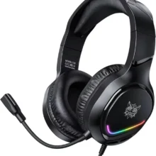 هدفون گیمینگ اونیکوما مدل X31 | نورپردازی RGB خیره‌کننده و صدای فوق‌العاده